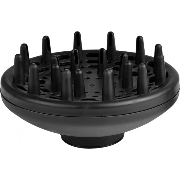 Uscator de par cu ionizare ECG Modifica Nera Grande+, 2200 W, 2 viteze, 3 niveluri de temperatura, difuzor, negru