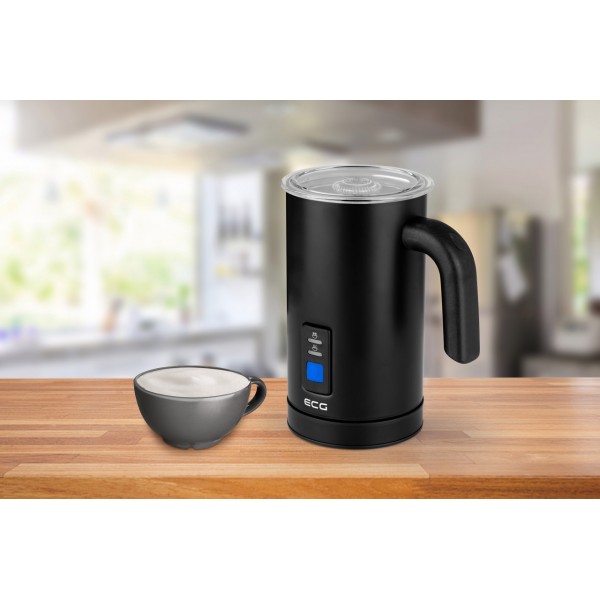 Aparat pentru spuma de lapte ECG NM 119, 240 ml, 500W, otel inoxidabil negru mat Aparat pentru spuma de lapte ECG NM 119, 240 ml, 500W, otel inoxidabil negru mat