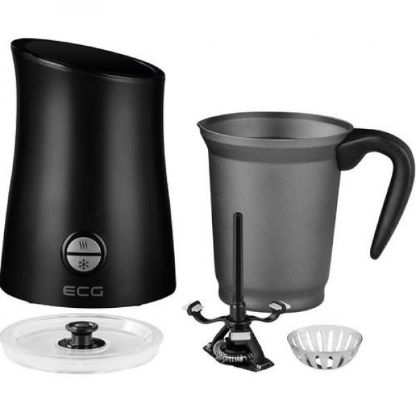 Aparat pentru spuma de lapte ECG NM 2255 Latte Art, magnetic, 300ml, 550W, negru