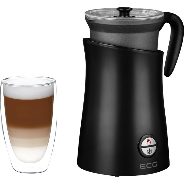 Aparat pentru spuma de lapte ECG NM 2255 Latte Art, magnetic, 300ml, 550W, negru