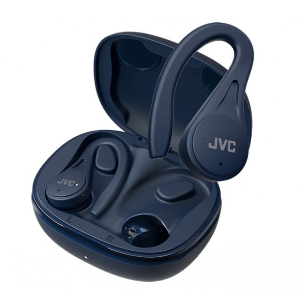 Casti JVC HA-EC25T-A-U, True Wireless, Bluetooth, In-Ear, Microfon, albastru