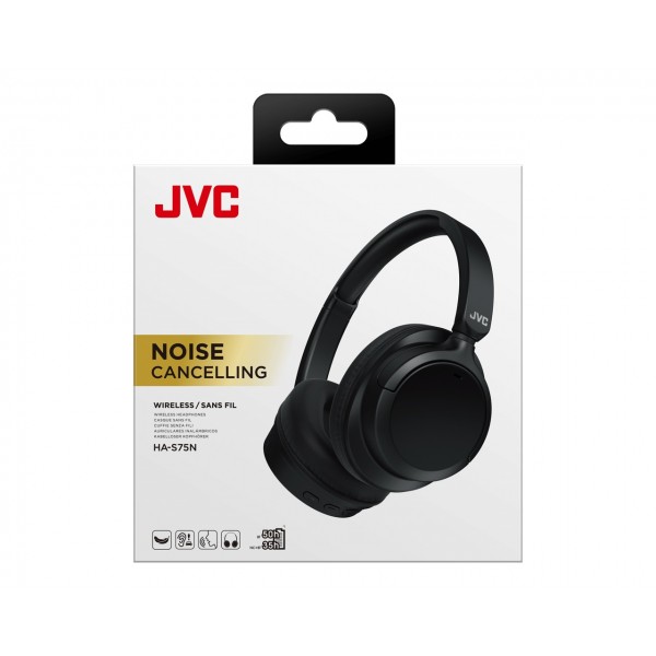 Casti Premium On Ear JVC HA-S95N-B-U, Wireless, Bluetooth, Hybrid Noise cancelling, Autonomie pana la 35 ore, Microfon, Negru Casti Premium On Ear JVC HA-S95N-B-U, Wireless, Bluetooth, Hybrid Noise cancelling, Autonomie pana la 35 ore, Microfon, Negru