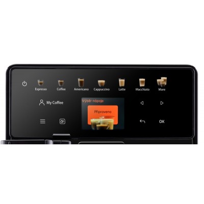 Espressor automat de cafea ETA Acorto 9180 90000, 1400W, 19 bar, sistem de spumare, negru