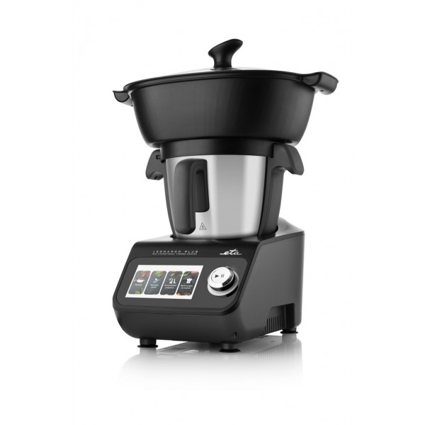 Robot de bucatarie ETA Leonardo Plus 0070 90010, 1600 W, 3.5 litri, 7 programe, negru/gri