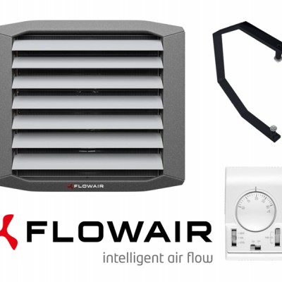 Aeroterma pe agent termic FLOWAIR LEO S2 - putere incalzire 2.1 - 26.5 kW cu suport si termostat inclus (51946) Aeroterma pe agent termic FLOWAIR LEO S2 - putere incalzire 2.1 - 26.5 kW cu suport si termostat inclus (51946)
