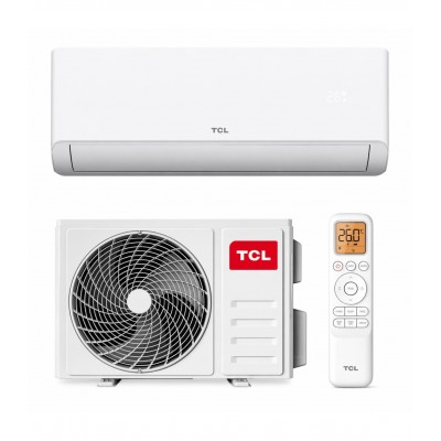 Aparat de aer conditionat TCL SaveIN 12000 BTU, A++, AI Energy Saving, Purificare avansata cu Ioni Bipolari, Jet de aer 4D, WiFi, Mod Hotel, cu kit de instalare (TAC-12CHSD/ZG11I)