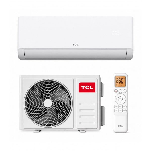 Aparat de aer conditionat TCL SaveIN 9000 BTU, A++, AI Energy Saving, Purificare avansata cu Ioni Bipolari, Jet de aer 4D, WiFi, Mod Hotel, cu kit de instalare (TAC-09CHSD/ZG11I)