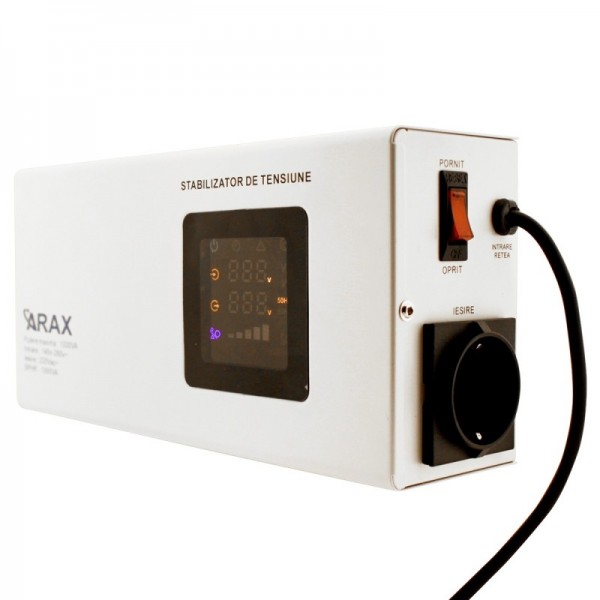 Stabilizator tensiune cu releu slim montare pe perete 1000VA (SPHR-1000VA)