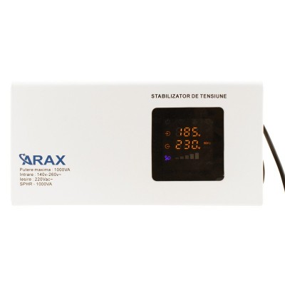 Stabilizator tensiune cu releu slim montare pe perete 1000VA (SPHR-1000VA)