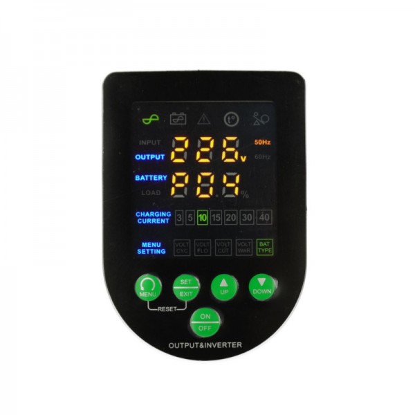 UPS Centrala termica sinus PRO 800E 500W, sinus pur, acumulator extern, Compatibil LiFePo4 (UPS-ARAX-PRO800E-LIFEPO4)
