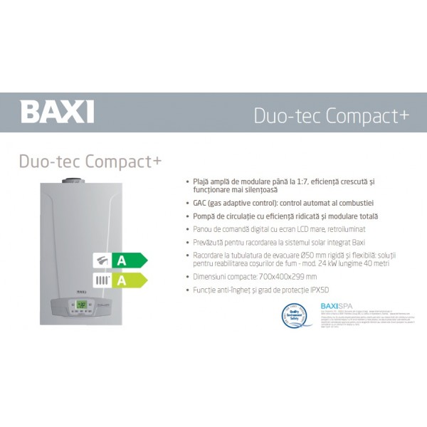 Baxi LUNA DUO-TEC E 24 Baxi LUNA DUO-TEC E 24