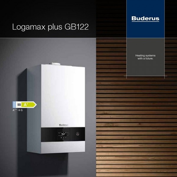 Buderus Logamax GB122 24/30 incalzire si acm instant Buderus Logamax GB122 24/30 incalzire si acm instant