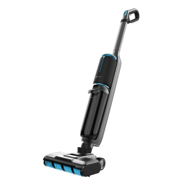 Aspirator vertical cu functie mop Cecotec FreeGo Wash&Vacuum Spray, 250W, Autonomie 30minute, 2 rezervoare, Baza cu autocuratare (05852)