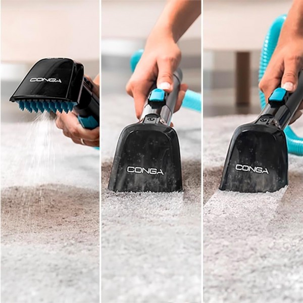 Aspirator cu spalare Cecotec Conga 4000 Carpet&Spot Clean XL, 400W, putere aspirare 12kpa, rezervor apa/detergent, rezervor apa murdara, curatare covoare, tapiterie, saltele, pulverizare (08425)