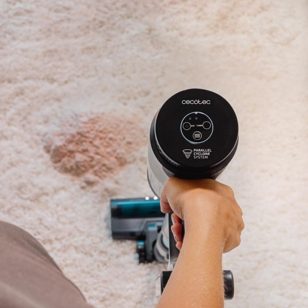 Aspirator vertical 3 in 1 Rockstar 1500 Ray Pure, Putere 215W, 25.2V Li-Ion, 12kPa, Autonomie 45min, Rezervor 500ml (8422)