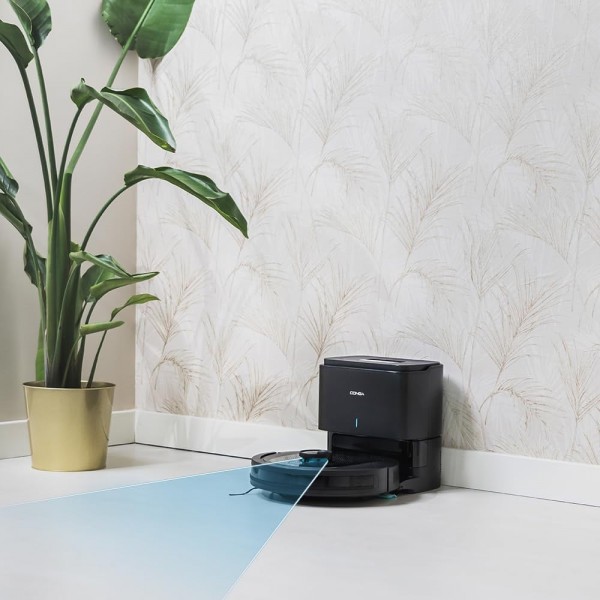 Robot de aspirare Conga 8490 Ultimate Ultra, 4 in 1, 7000 Pa, Laser, Autonomie 170 minute, 2 perii centrale, Functie mop, baza autocuratare (A01_EU01 _100082)