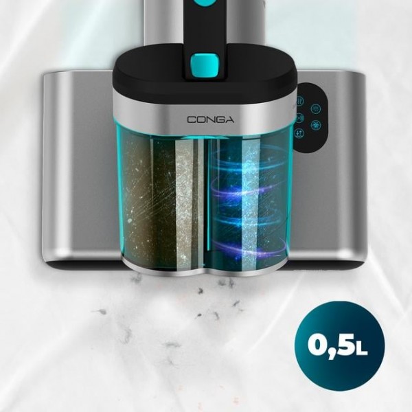 Aspirator UV de pat antiacarieni Cecotec Conga Rockstar 4000, 400W, 13000Pa, aer cald, depozit dublu (A01_EU01_100071)