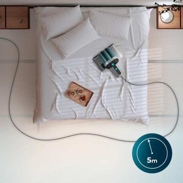 Aspirator UV de pat antiacarieni Cecotec Conga Rockstar 4000, 400W, 13000Pa, aer cald, depozit dublu (A01_EU01_100071)