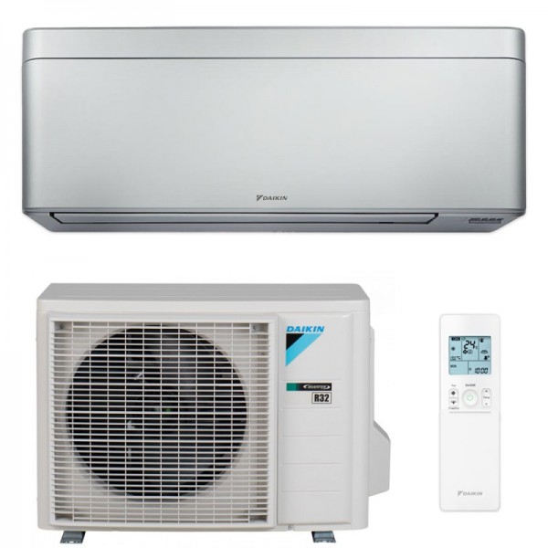 Aer conditionat Daikin Stylish Bluevolution 9000 BTU, Argintiu, Inverter, control Wi-Fi, Clasa A+++/A+++. 3 ani garantie (FTXA25CS-RXA25A8) Aer conditionat Daikin Stylish Bluevolution 9000 BTU, Argintiu, Inverter, control Wi-Fi, Clasa A+++/A+++. 3 ani garantie (FTXA25CS-RXA25A8)