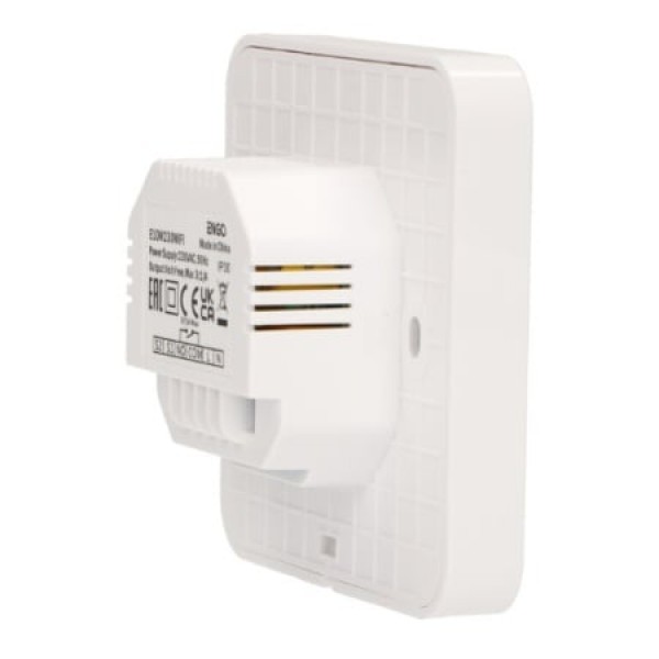 Termostat de ambient ENGO E10, wifi și bluetooth, alb, incastrabil, 230V (ENGE10W230WIFI)