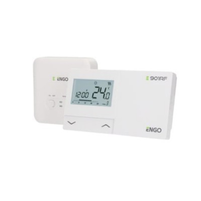 Termostat de ambient ENGO E901RF programabil, fara fir (ENGE901RF)