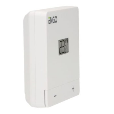 Termostat de camera ENGO EASY cu fir, alb, 230V (ENGEASY-230W)