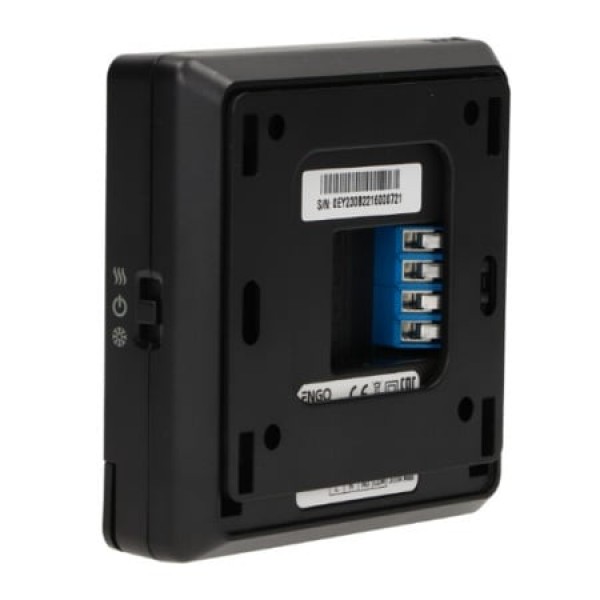 Termostat de camera ENGO EASY cu fir, negru, 230V (ENGEASY-230B)