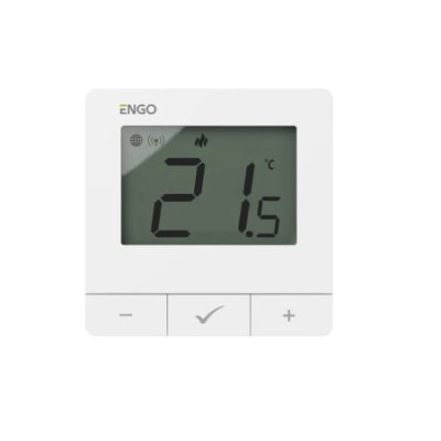 Termostat de camera smart ENGO E25, 230V, alb (ENGE25-230W)