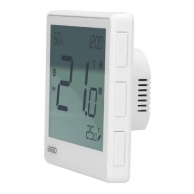 Termostat inteligent ENGO ONE ZigBee, alb, incastrabil, 230V (ENGEONE230W)