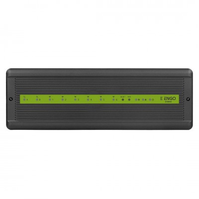 Unitate centrala ENGO ECB62 pentru incalzire prin pardoseala cu 6 zone ZigBee wireless + 2 zone cu fir, 230V (ENGECB62ZB)