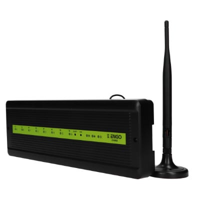 Unitate centrala ENGO ECB62 pentru incalzire prin pardoseala cu 6 zone ZigBee wireless + 2 zone cu fir, 230V (ENGECB62ZB)