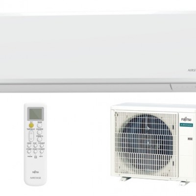 Aer conditionat Fujitsu ASEH12KNCA, Inverter 12000 BTU, clasa energetica A++, design compact si elegant, functionare silentioasa, R32 (ASEH12KNCA / AOEH12KNCA)