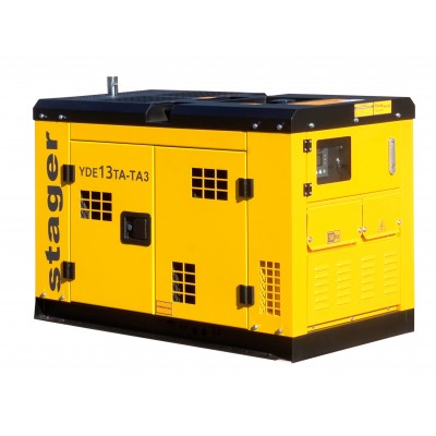 Generator insonorizat diesel dualStager YDE13TA-TA3 10kW, 39A, 3000rpm (1158000013TATA3)