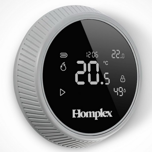 Termostat ambiental smart Homplex NX1 Graphite Gray (3714353)