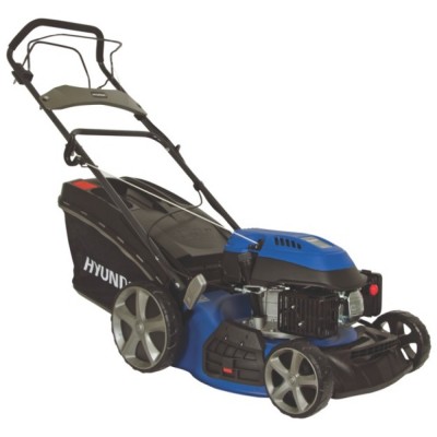 Masina de tuns gazonul cu motor pe benzina HYUNDAI HY-LM4601 GT, 3.5CP, autopropulsie, 46 cm (HY-LM4601GT)