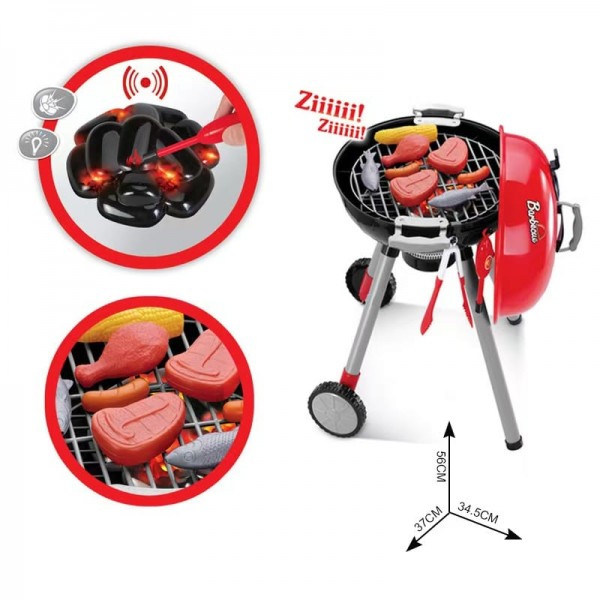 BBQ Grill Gratar jucarie Rovo 901A, lumini si sunete, 22 piese (008-901A) BBQ Grill Gratar jucarie Rovo 901A, lumini si sunete, 22 piese (008-901A)