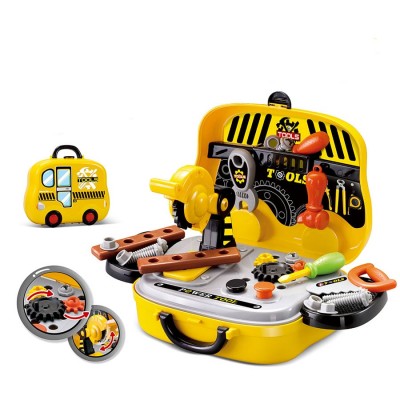 Trusa scule jucarie Rovo 916, cu unelte si accesorii, 24 piese (008-916)