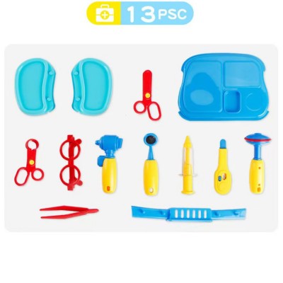 Set de joaca doctor Rovo 918, trusa de doctor, 13 piese (008-918)