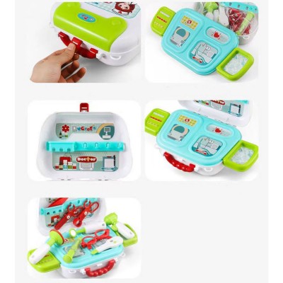 Set de joaca doctor Rovo 935, trusa de doctor, 12 piese (008-935)