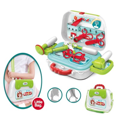 Set de joaca doctor Rovo 935, trusa de doctor, 12 piese (008-935)