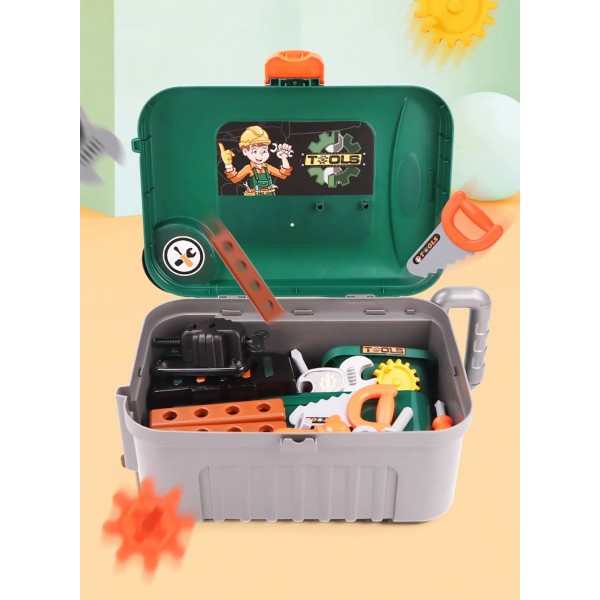 Banc de lucru jucarie Rovo 952, cu unelte si accesorii, 35 piese (008-952) Banc de lucru jucarie Rovo 952, cu unelte si accesorii, 35 piese (008-952)