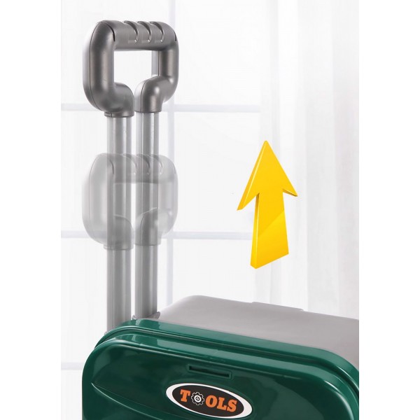 Banc de lucru jucarie Rovo 952, cu unelte si accesorii, 35 piese (008-952) Banc de lucru jucarie Rovo 952, cu unelte si accesorii, 35 piese (008-952)