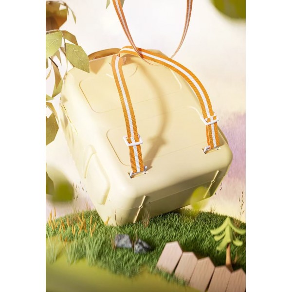 Set ghiozdan jucarie 2 in 1 Rovo 968, Iepuras, Accesorii incluse (008-968)