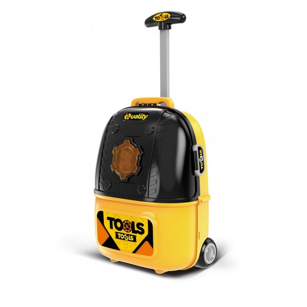 Banc de lucru jucarie Rovo 982, cu unelte si accesorii, 33 piese (008-982) Banc de lucru jucarie Rovo 982, cu unelte si accesorii, 33 piese (008-982)