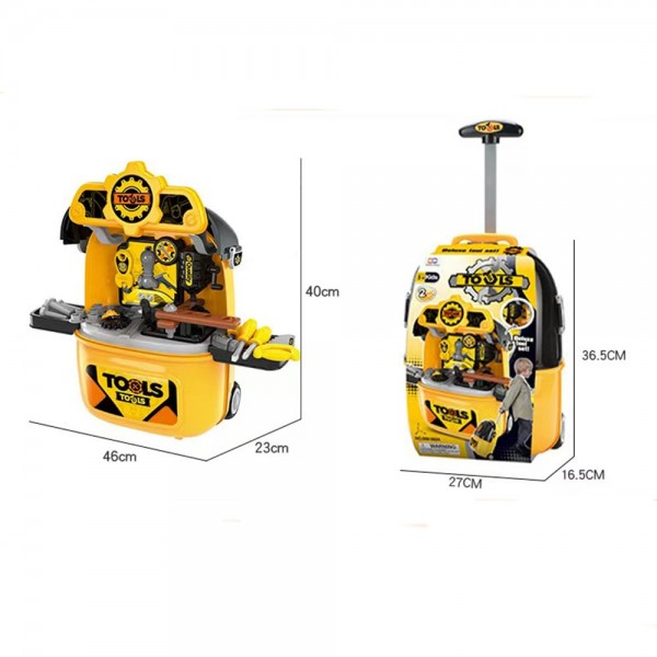Banc de lucru jucarie Rovo 982, cu unelte si accesorii, 33 piese (008-982) Banc de lucru jucarie Rovo 982, cu unelte si accesorii, 33 piese (008-982)