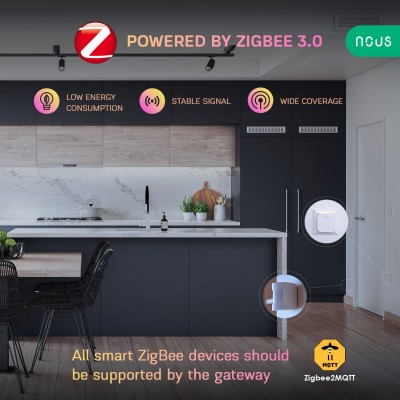 Senzor Smart de Miscare PIR NOUS E2, ZigBee (E2)