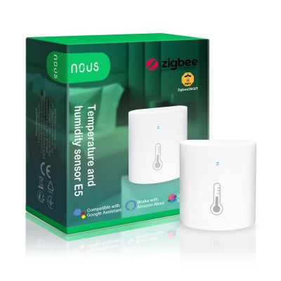 Senzor Smart de Temperatura si Umiditate NOUS E5, ZigBee (E5)