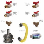 Pachet instalare centrale termice pe gaz - Complet