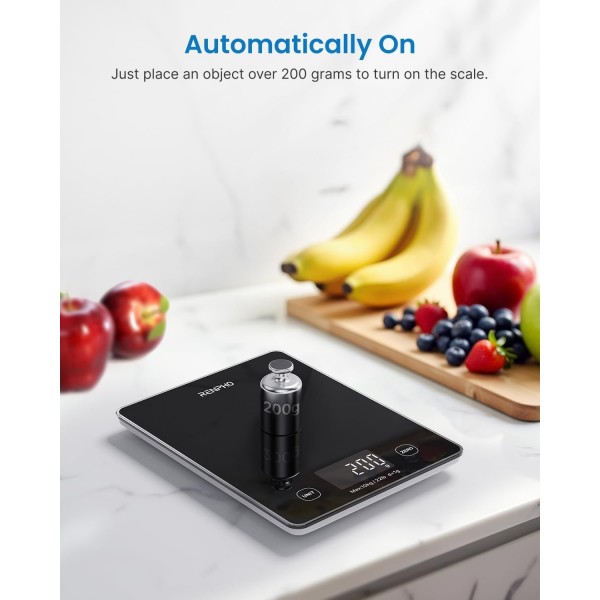 Cantar SMART Digital Nutritional de Bucatarie RENPHO R-T001 – Bluetooth, Calorii, Dieta si Fitness, compatibil Apple Health, Fitbit, Samsung Health (R-T001) Cantar SMART Digital Nutritional de Bucatarie RENPHO R-T001 – Bluetooth, Calorii, Dieta si Fitness, compatibil Apple Health, Fitbit, Samsung Health (R-T001)