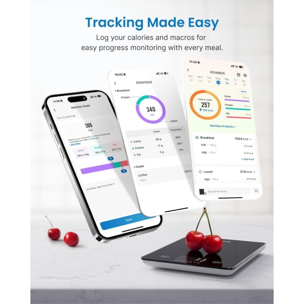 Cantar SMART Digital Nutritional de Bucatarie RENPHO R-T001 – Bluetooth, Calorii, Dieta si Fitness, compatibil Apple Health, Fitbit, Samsung Health (R-T001) Cantar SMART Digital Nutritional de Bucatarie RENPHO R-T001 – Bluetooth, Calorii, Dieta si Fitness, compatibil Apple Health, Fitbit, Samsung Health (R-T001)